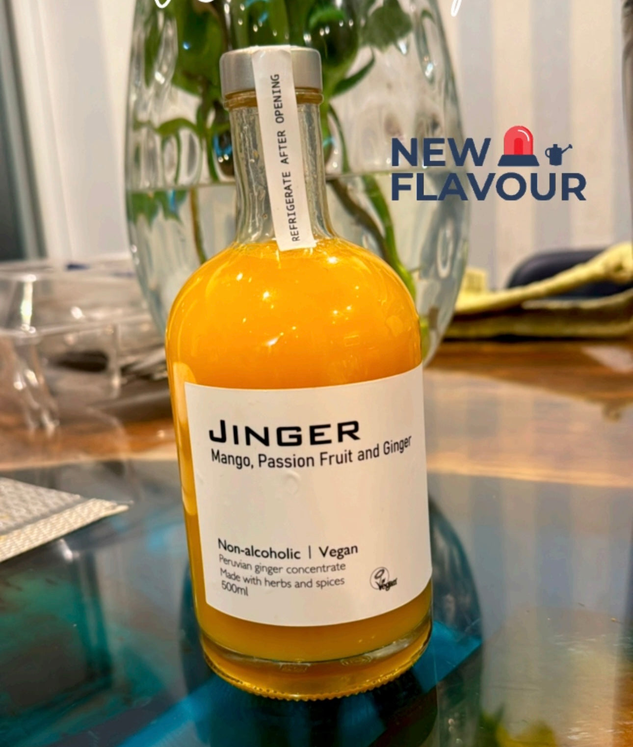 Mango Passion fruit  & Ginger