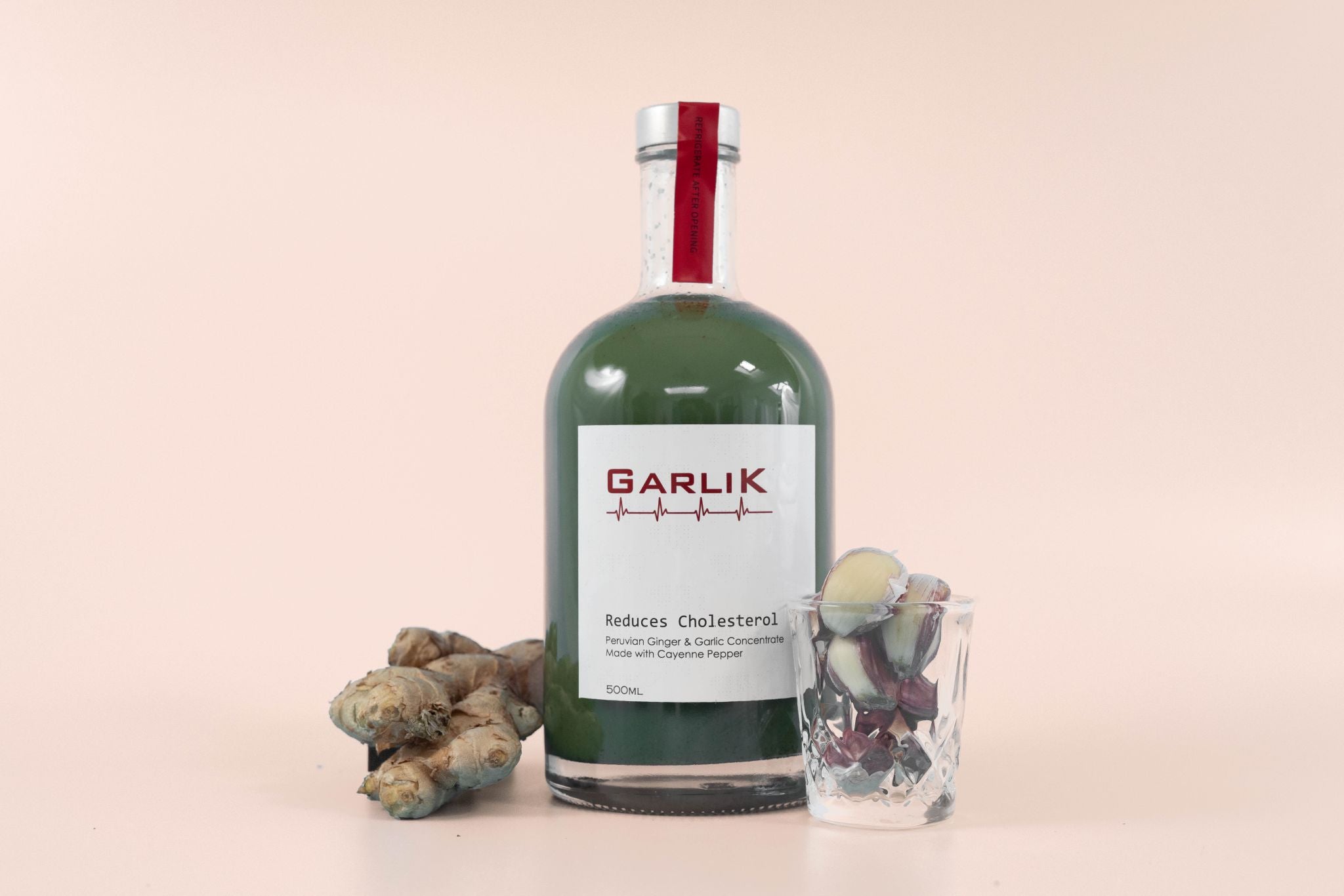 Garlic and Ginger Concentrate 500ML Jinger drinks