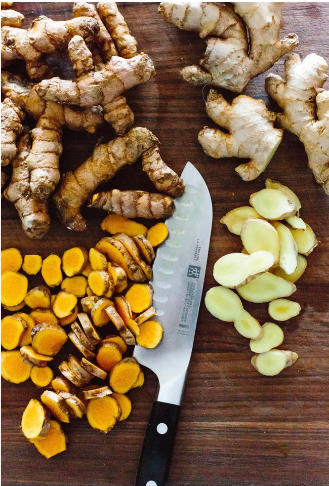 Benefits of cold pressed ginger & turmeric