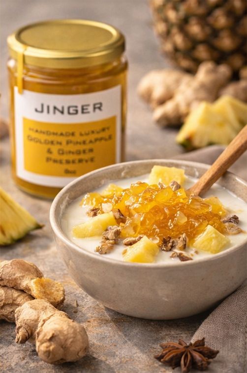 Handmade Luxury Ginger Preserve - Limited Edition only 3 ingredients ...