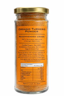 Organic Ground Turmeric Powder