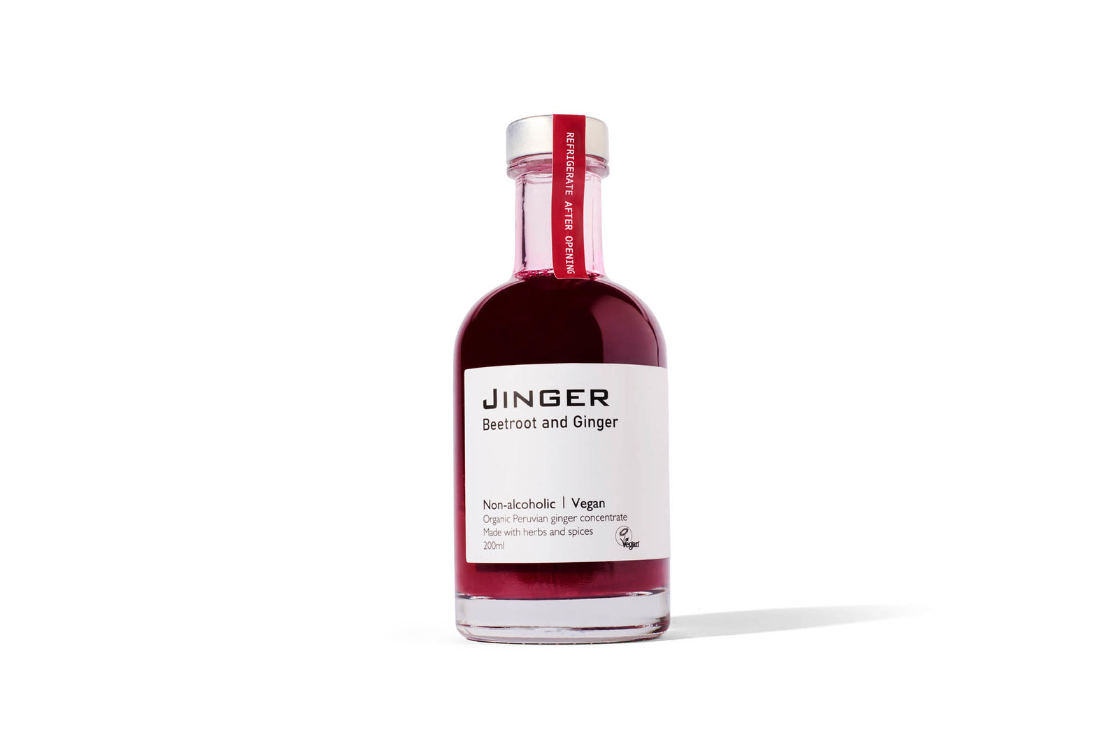Organic Ginger & Beetroot 200ml (NO ADDED SUGAR)