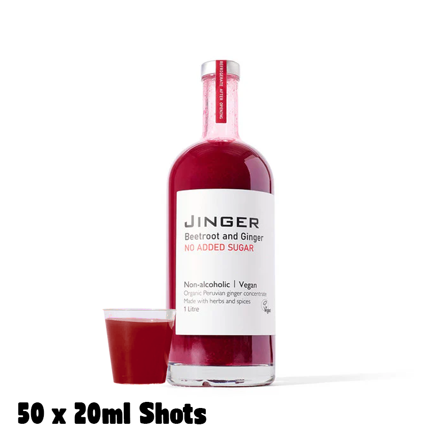 Organic Ginger & Beetroot 1 Litre (NO ADDED SUGAR)