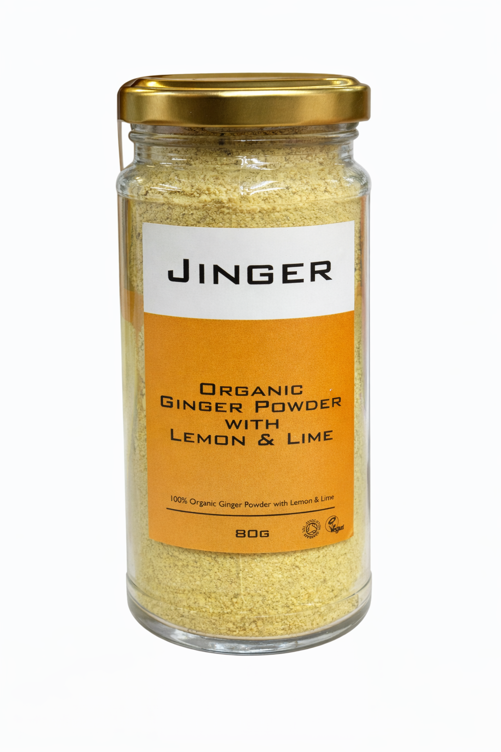 Organic ground ginger with Lemon & Lime