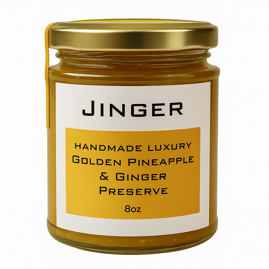 Handmade Luxury Pineapple & Ginger Preserve - Limited Edition