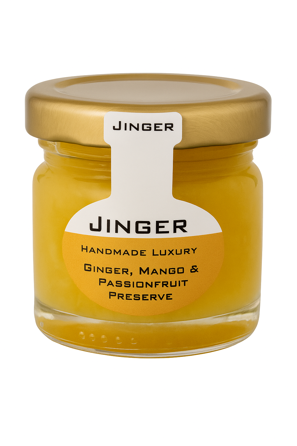 Small Handmade Luxury Mango, Ginger & Passion Fruit Preserve - Limited Edition