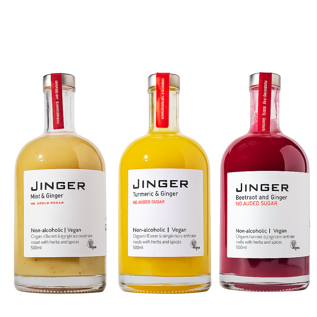 500ml Sugar Free Bundle - Turmeric, Mint, Beetroot