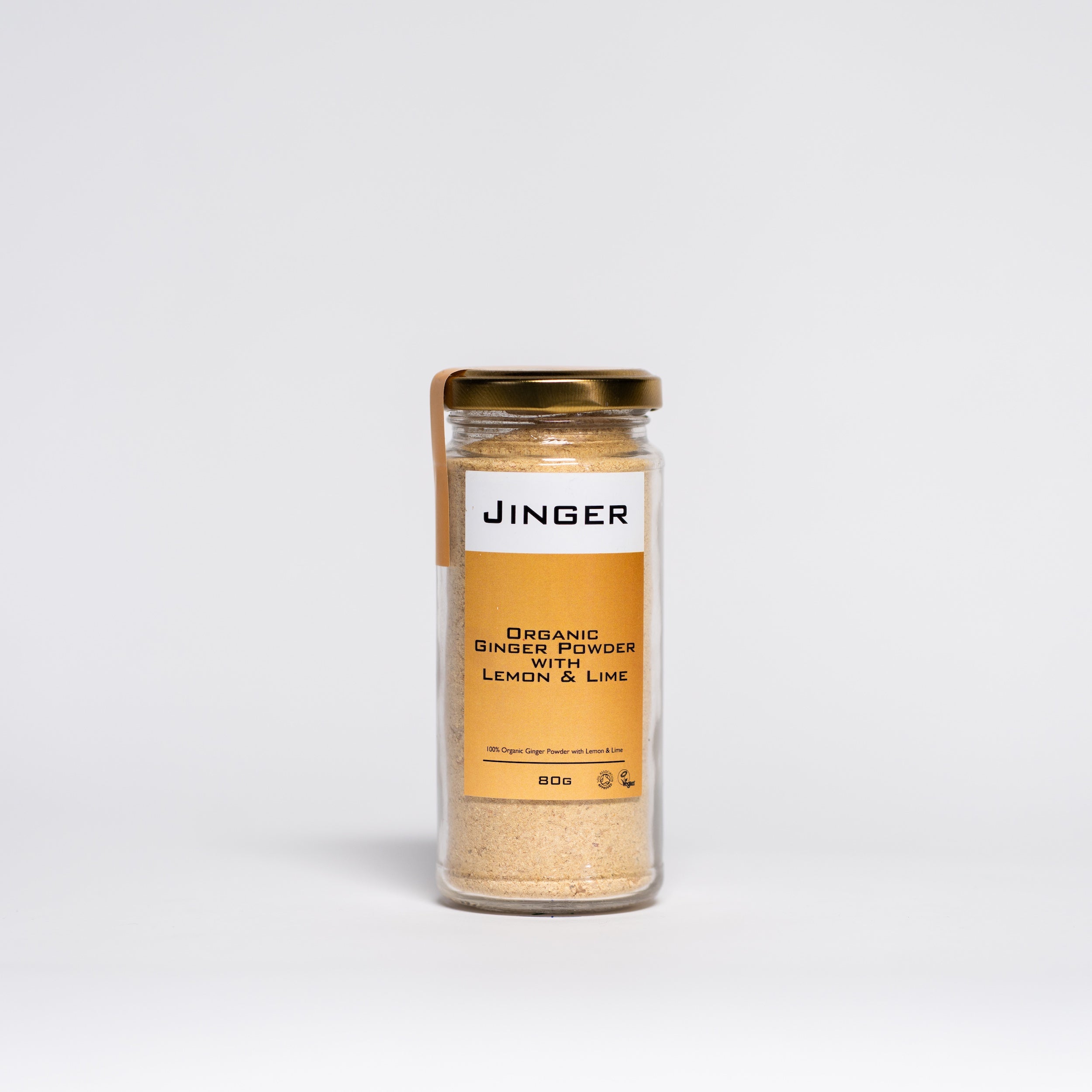 Organic ground ginger with Lemon & Lime