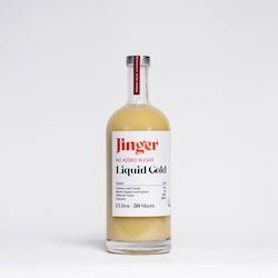 Organic Ginger Liquid Gold - Sugar Free - 1 Litre