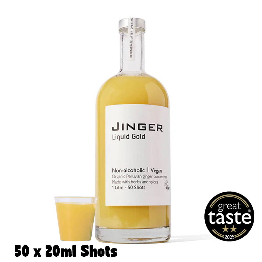 Organic Ginger Liquid Gold - 1 Litre