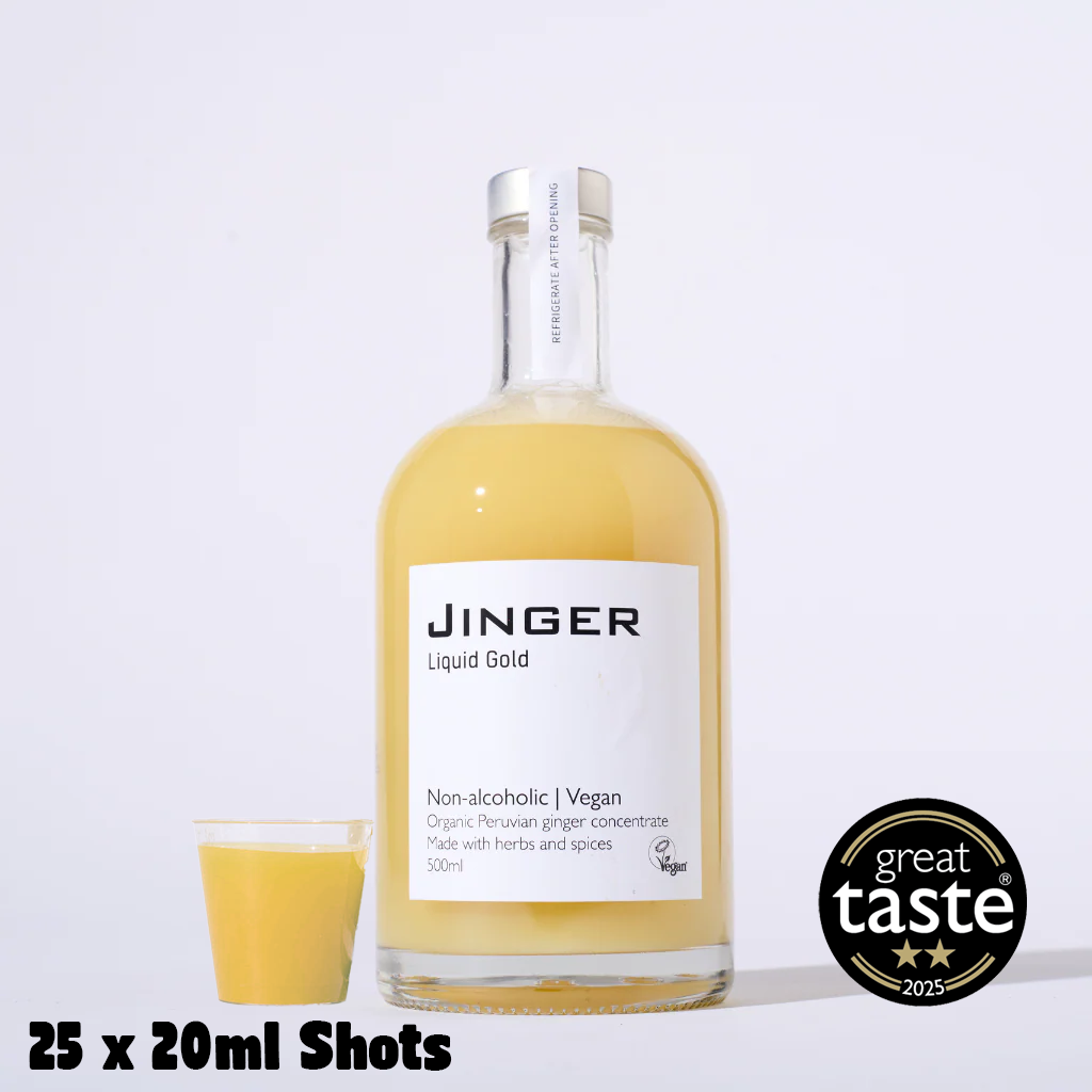 Organic Ginger Liquid Gold - 500ml - Ginger Concentrate