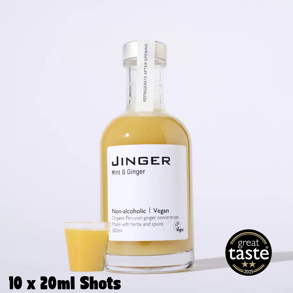 Organic Ginger & Mint Concentrate 200ml
