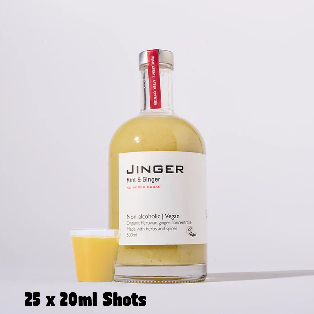 Ginger & Mint - 500ml [NO ADDED SUGAR]