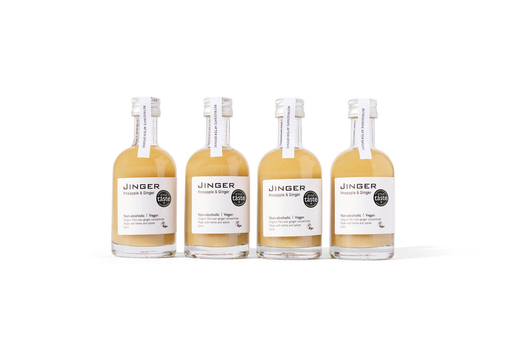 50ml Pineapple - Pack of 4 Jinger Shots