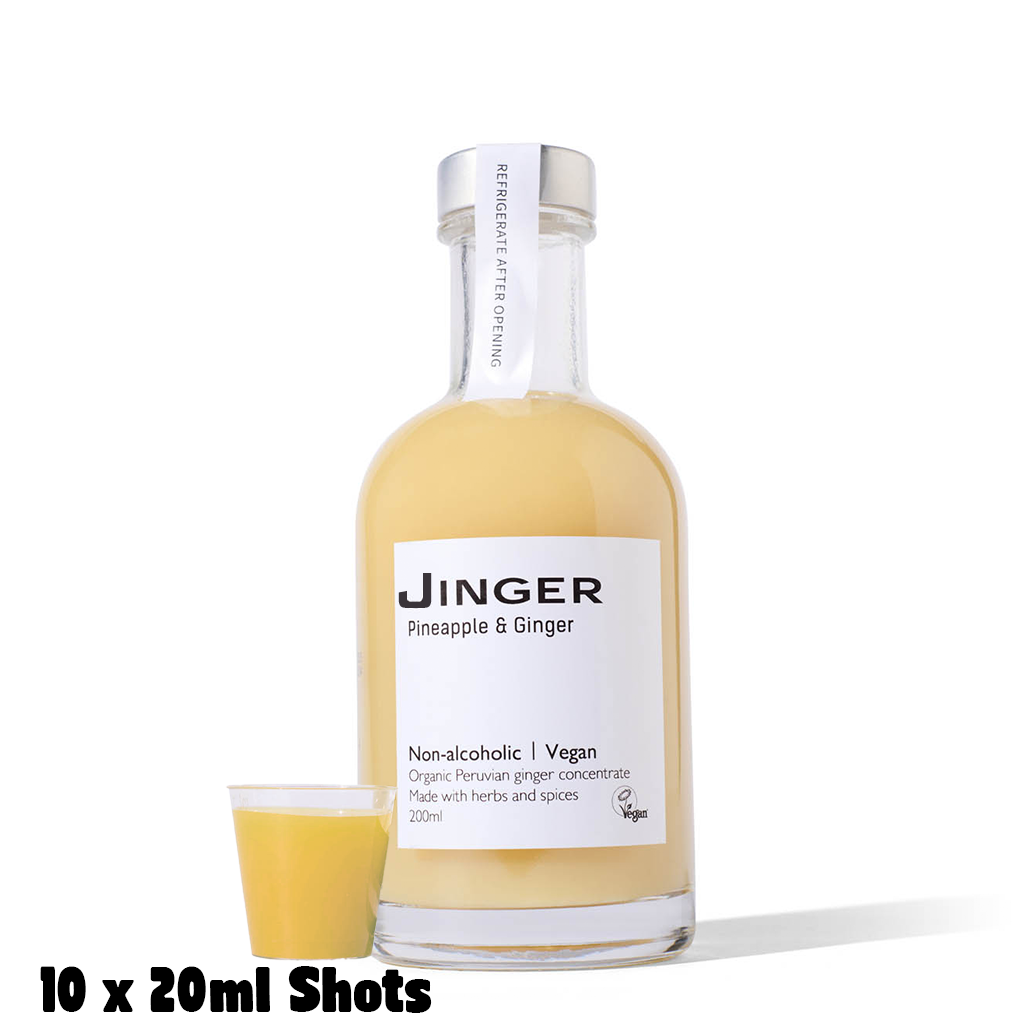 Organic Ginger & Pineapple 200ml