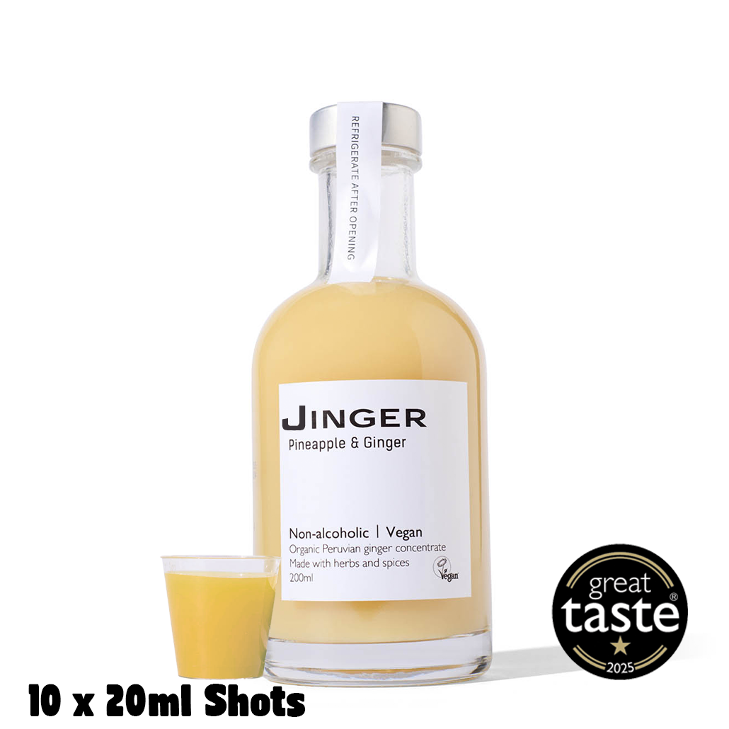 Organic Ginger & Pineapple 200ml