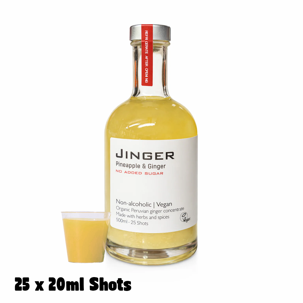 Organic Ginger & Pineapple  with Apple juice - No Added Sugar - 500ml