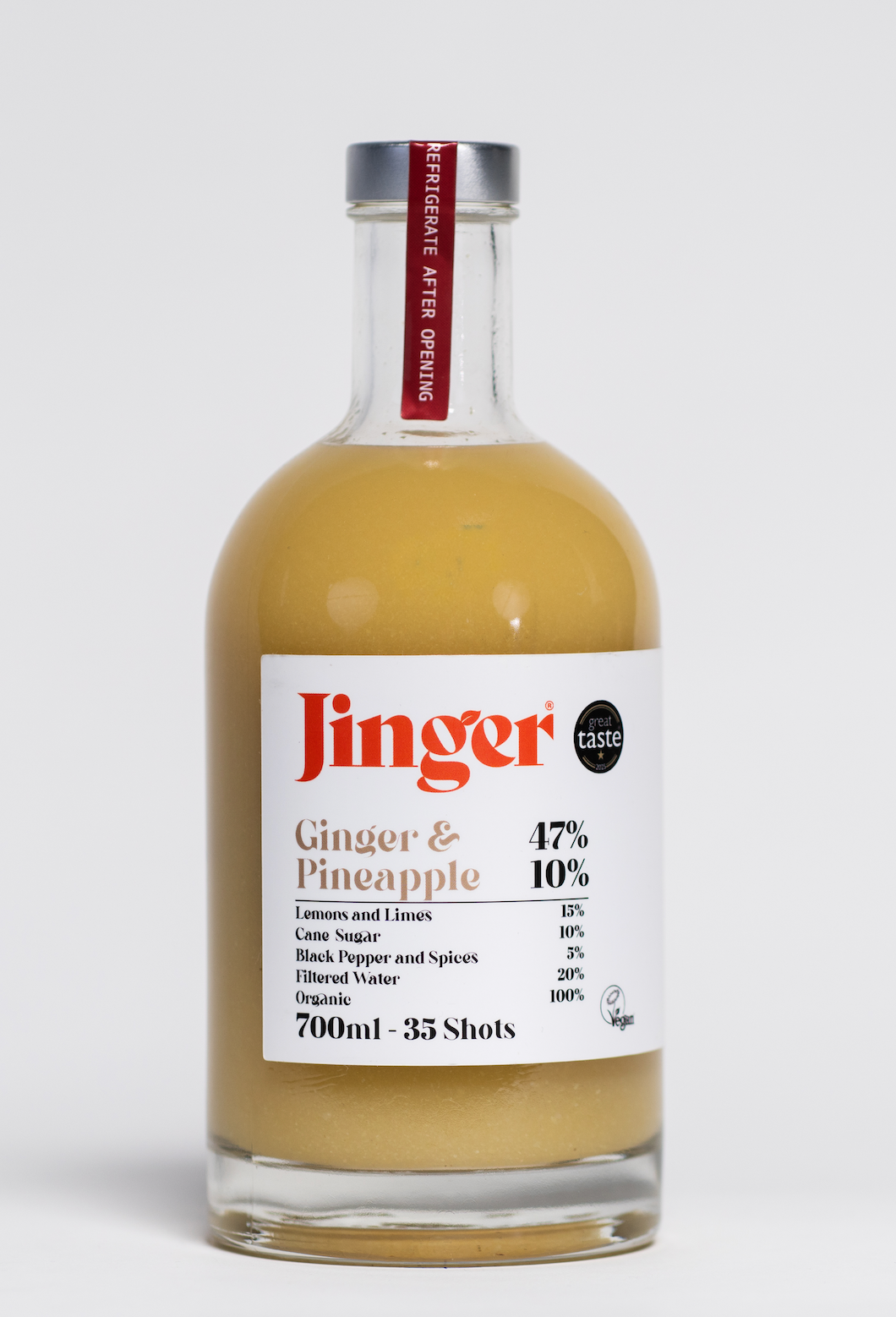 Organic Ginger & Pineapple 700ml