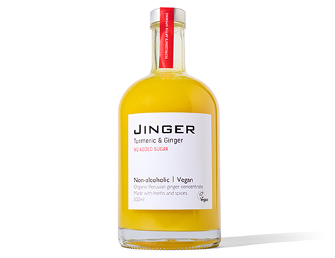 Ginger & Turmeric [NO ADDED SUGAR] -  Concentrate 500ml