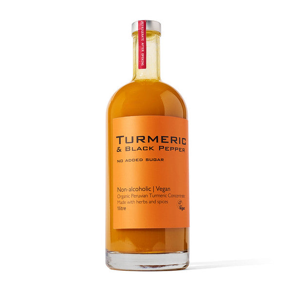 Limited Edition - Double Strength Turmeric & black pepper 1 Litre No Added Sugar