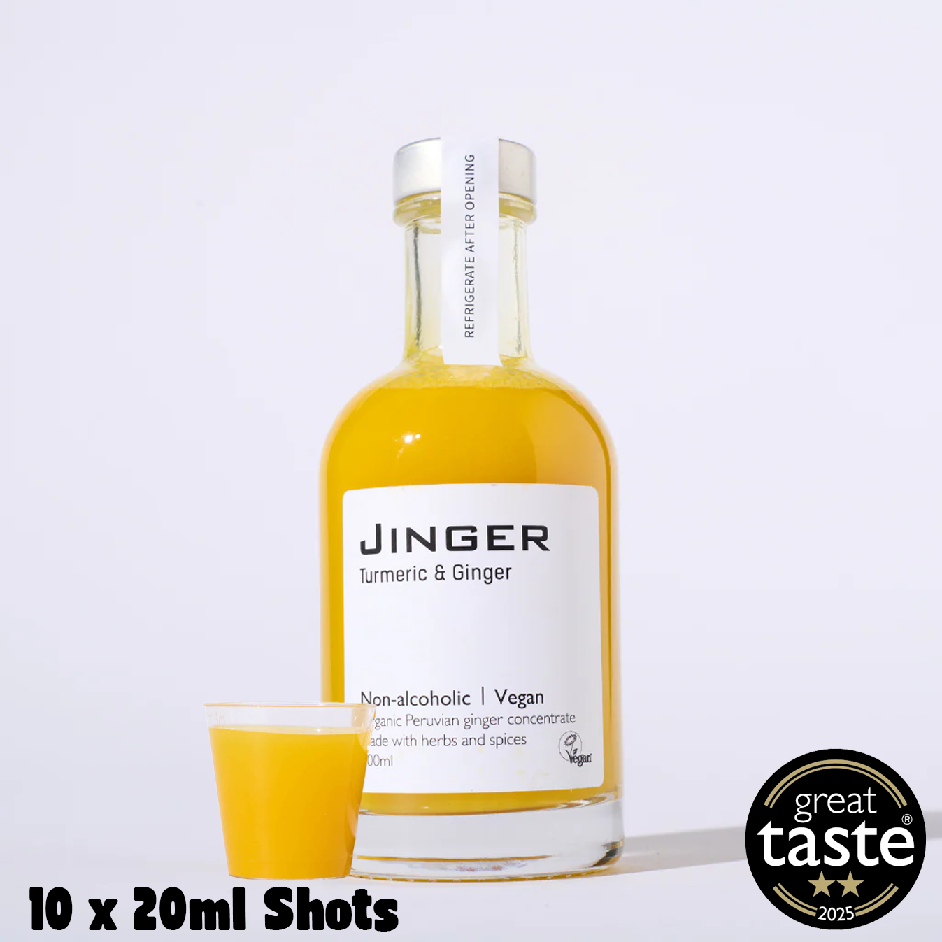 Organic Ginger & Turmeric -  Concentrate 200ml