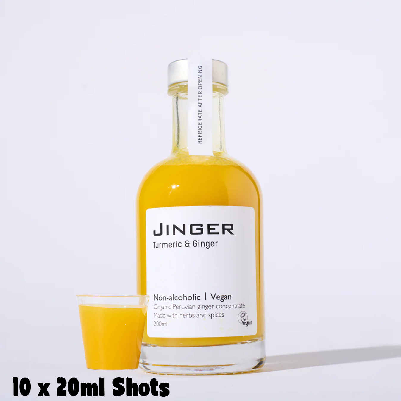 Organic Ginger & Turmeric -  Concentrate 200ml