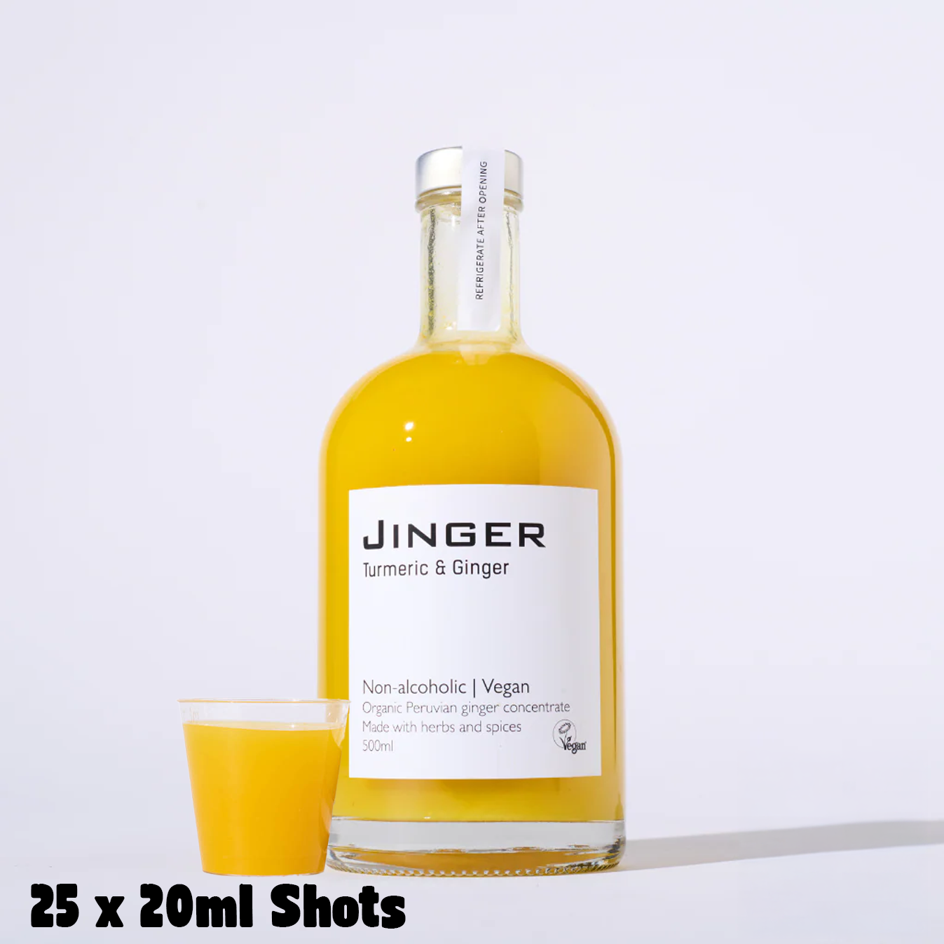 Organic Ginger & Turmeric -  Concentrate 500ml