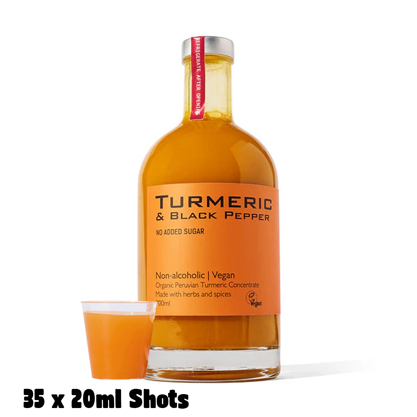 Limited Edition - Double Strength Turmeric & black pepper 700ml - No Added Sugar