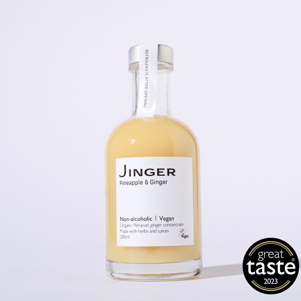 Organic Ginger & Pineapple 200ml