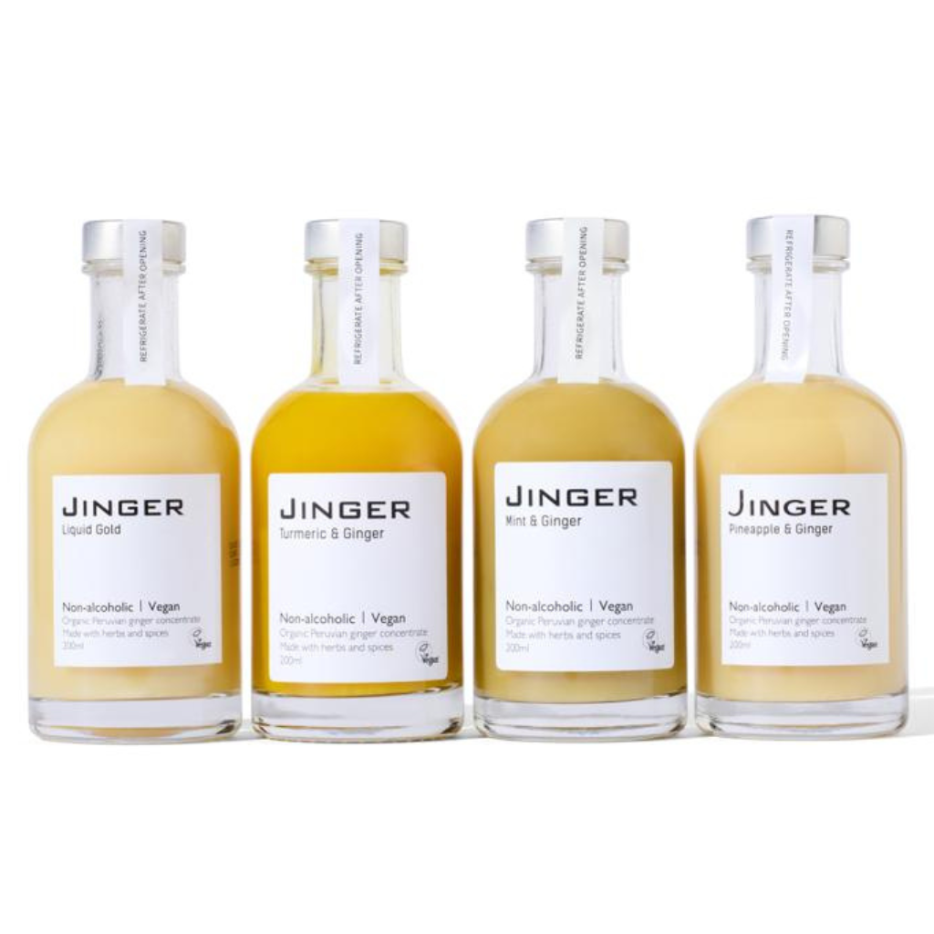 Organic Mixed Ginger bundle 200ml x4