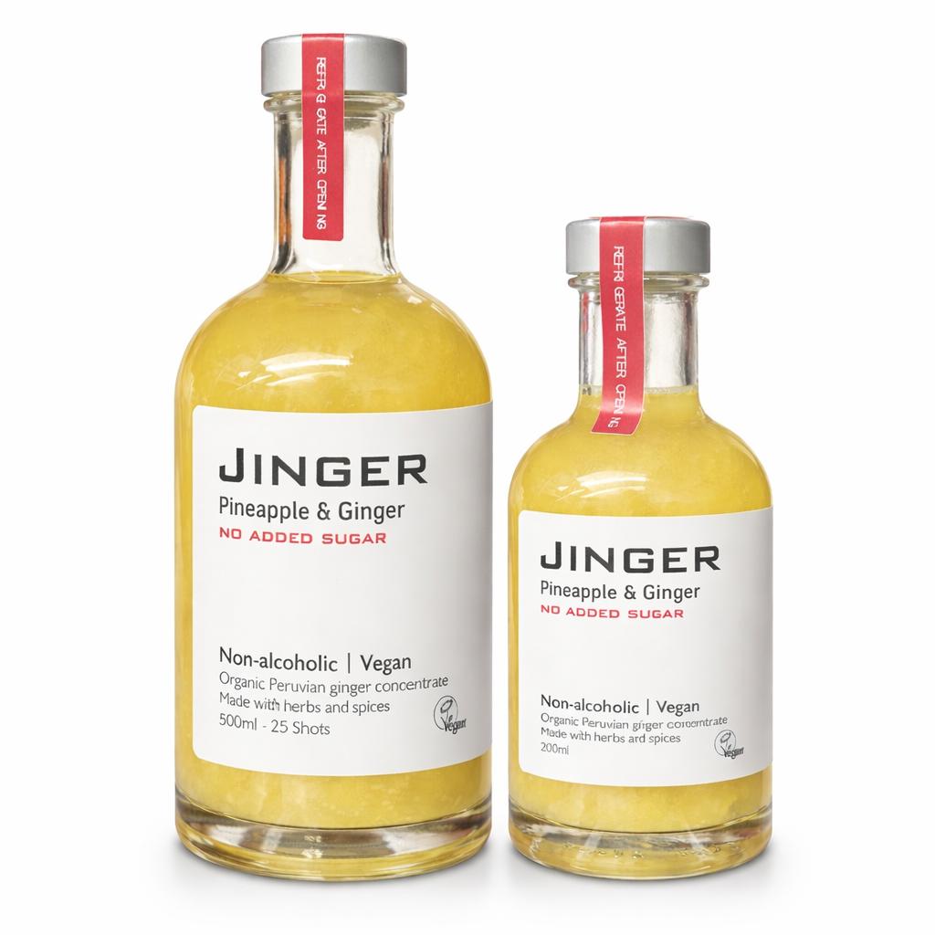 Bundle - Organic Ginger & Pineapple with Apple juice - No Added Sugar