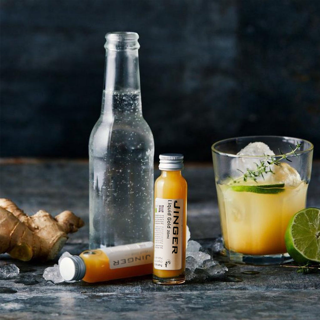 Jinger - Single Shot - Pack of 4 (Liquid Gold)