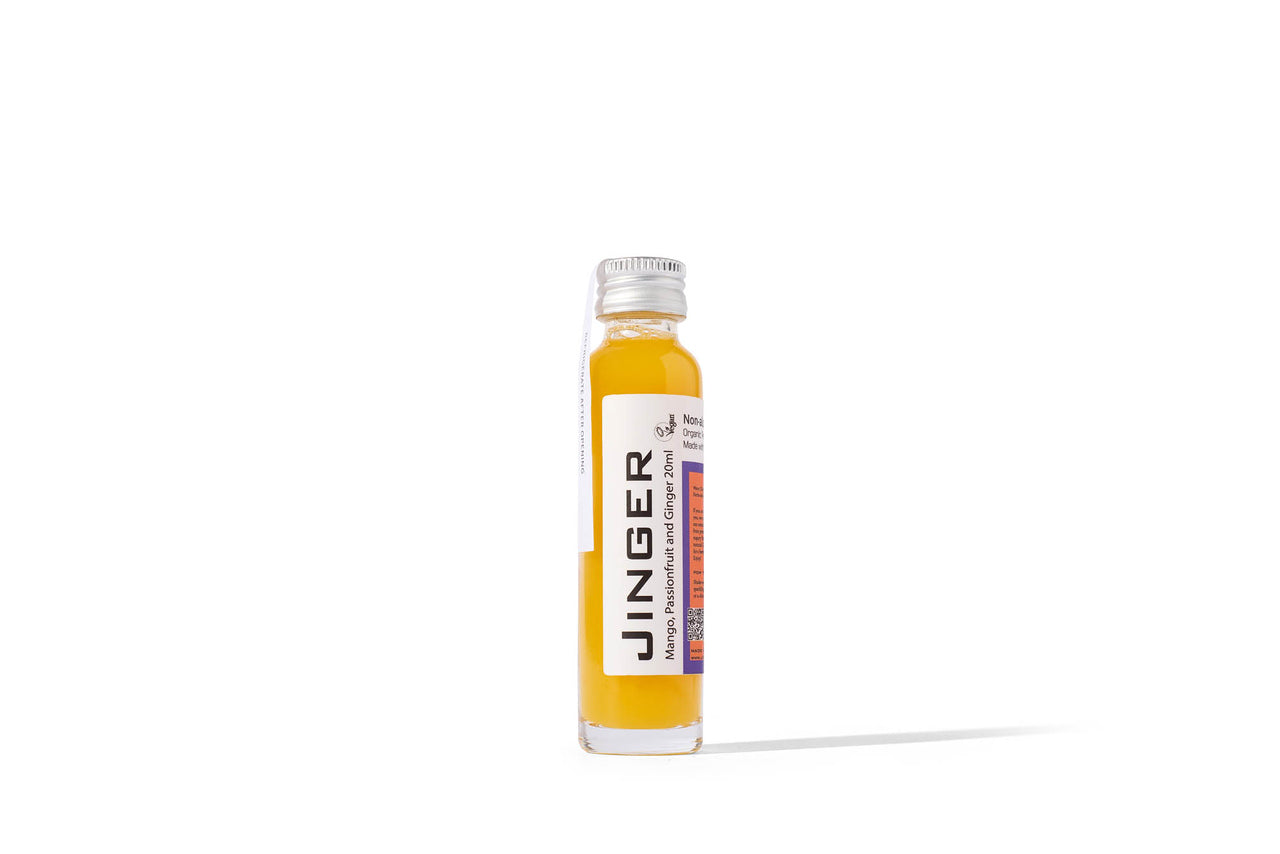 20ml Mango And Passion - Pack of 4 Jinger Shots