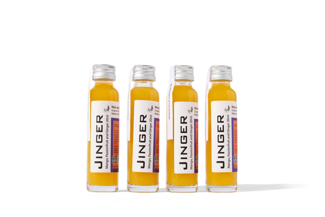 20ml Mango And Passion - Pack of 4 Jinger Shots