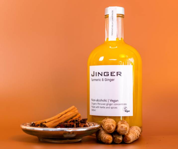 Organic Ginger & Turmeric -  Concentrate 500ml